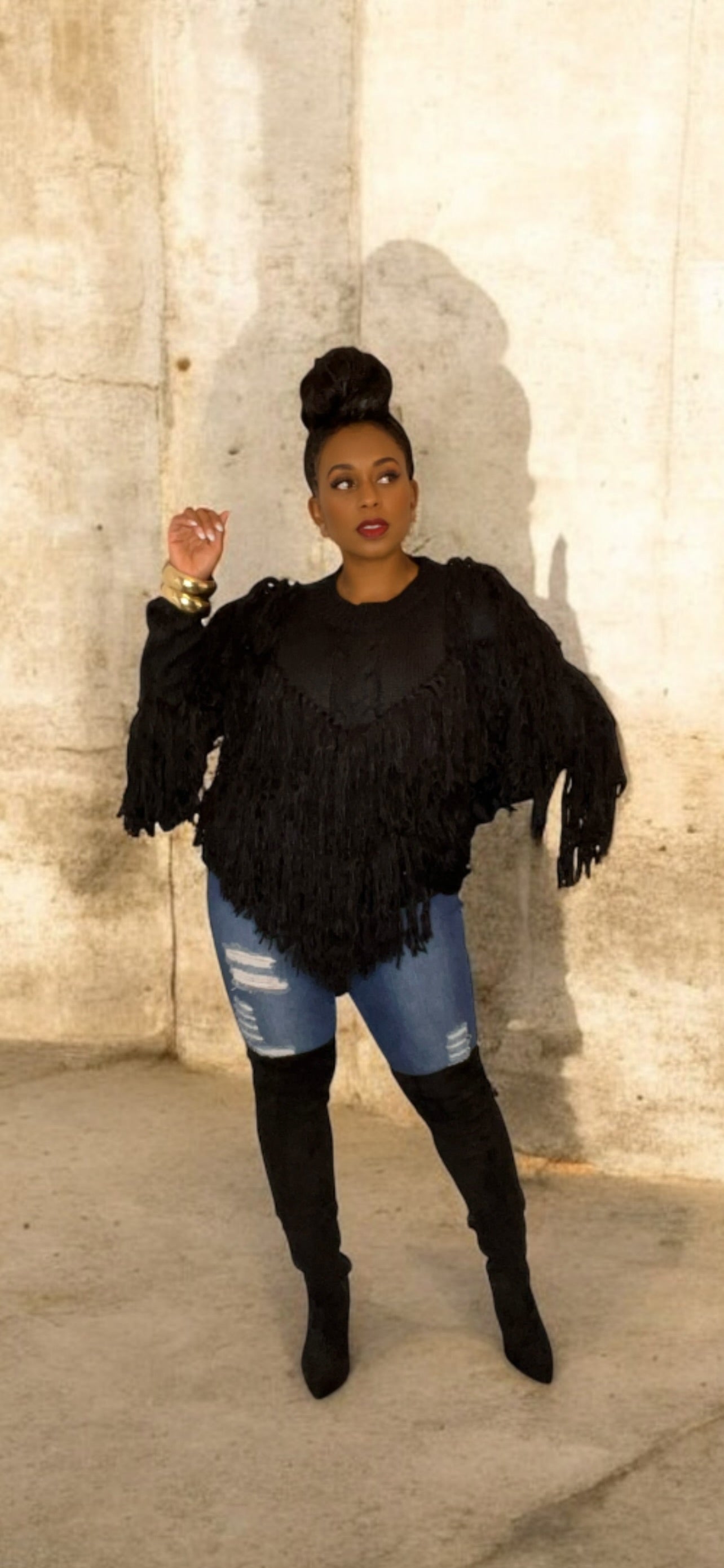 Fringe Sweater