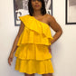 Simone Dress (Mustard)