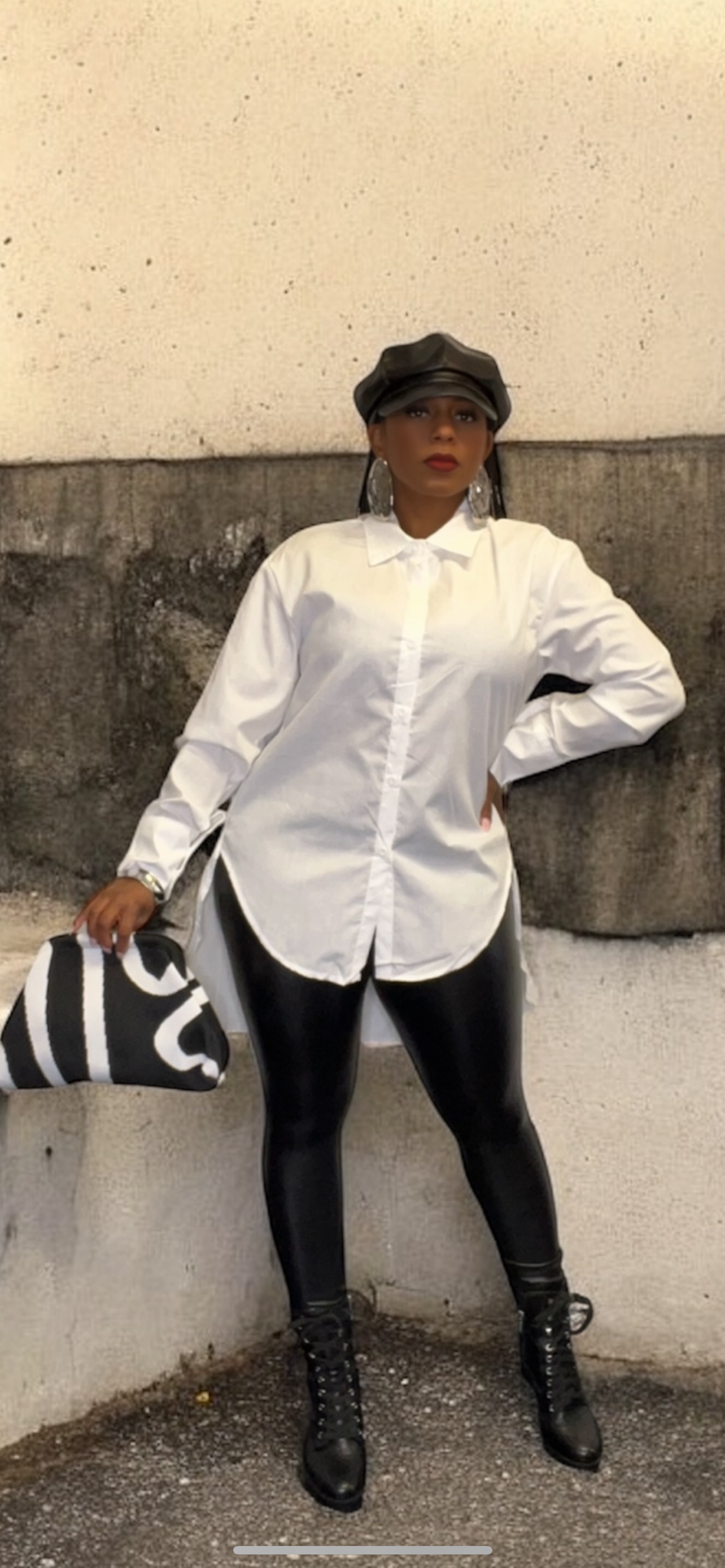 High Low Split Hem Top