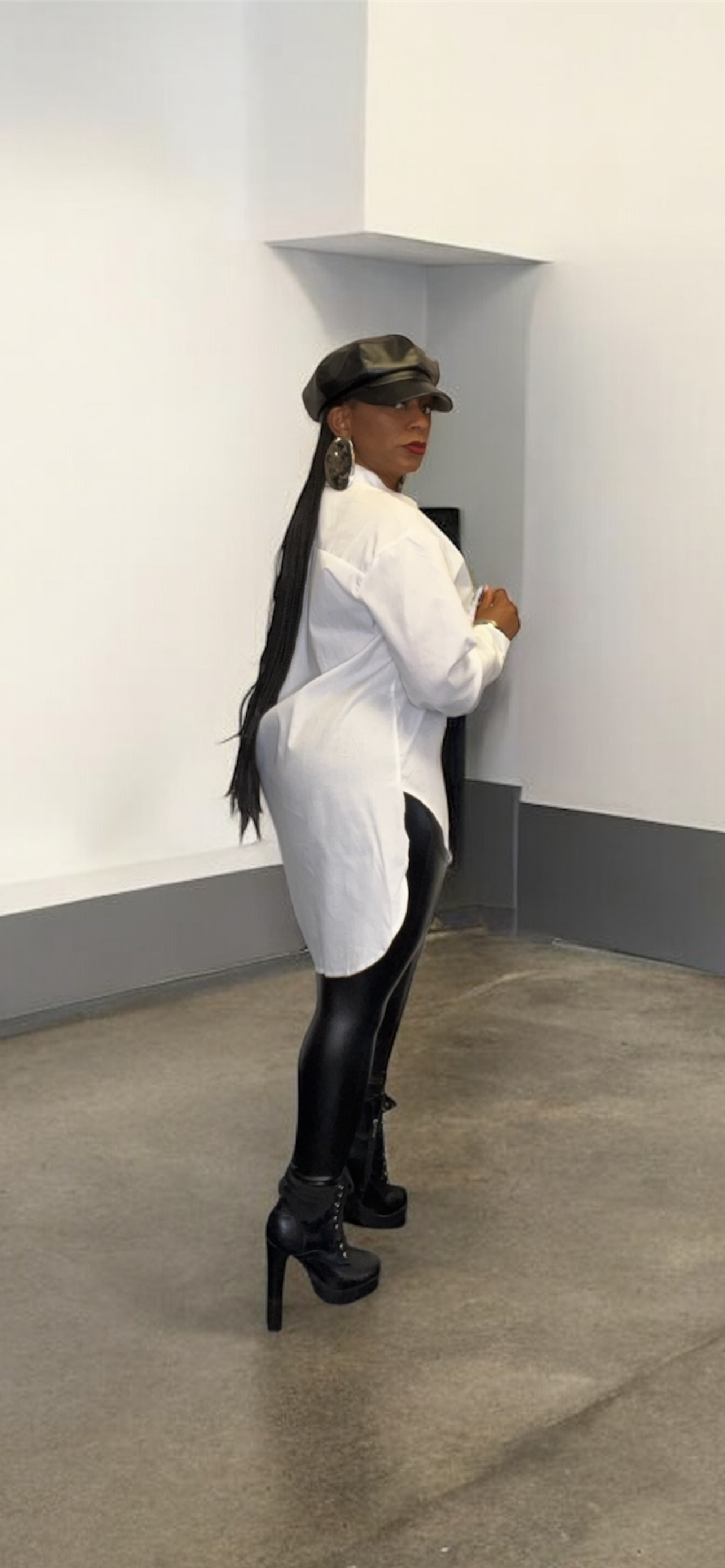 High Low Split Hem Top