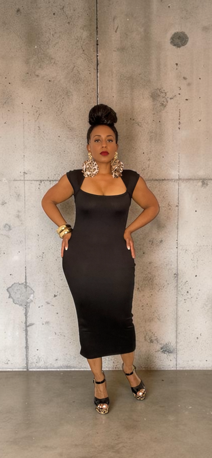 Cap Sleeve Dress