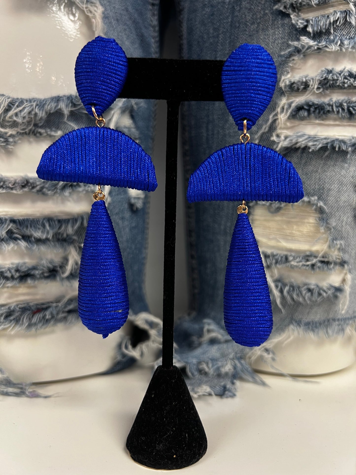 Kemisha Earrings (Royal)