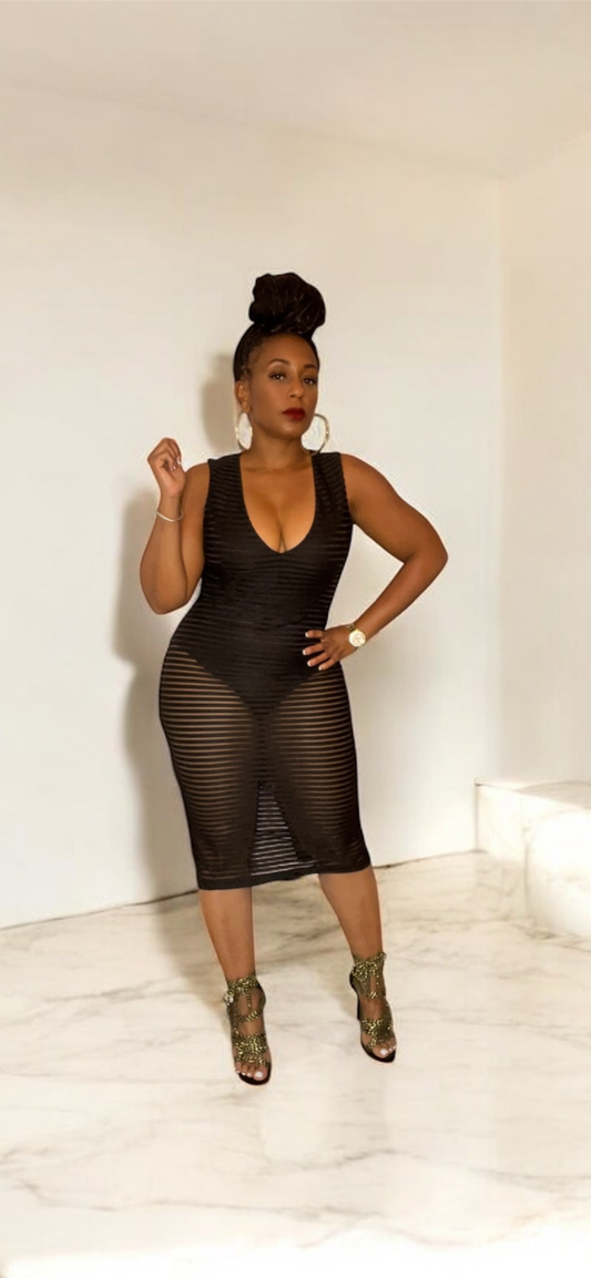 The Sharie Dress (Black)