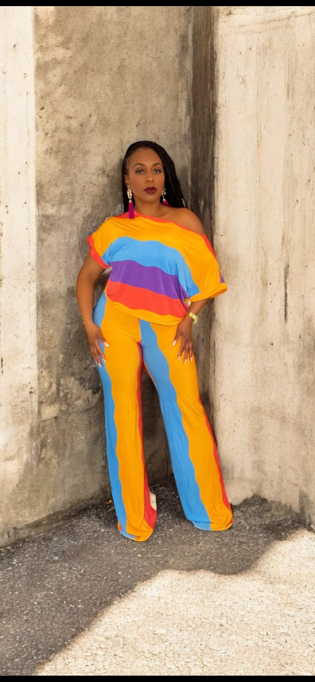 Color Crush 2-Piece Pant Set