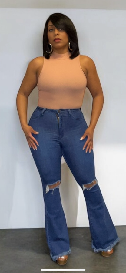 Bethany Bodysuit (Taupe)