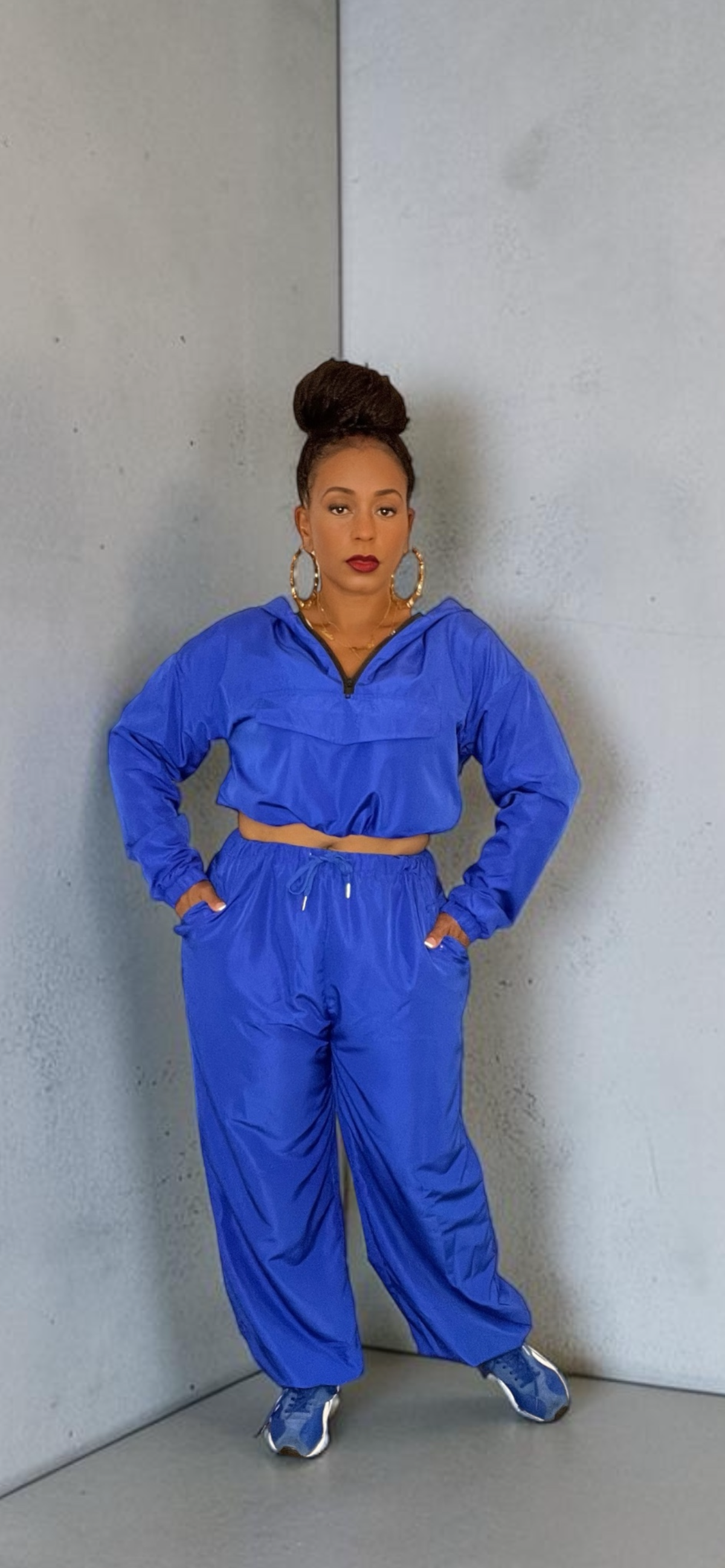 Windbreaker Set (Royal Blue)
