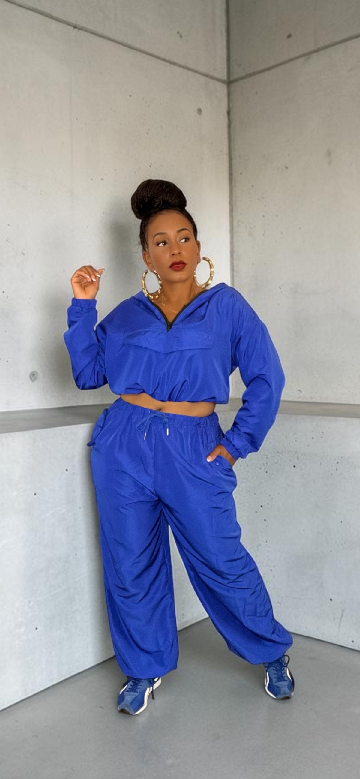 Windbreaker Set (Royal Blue)